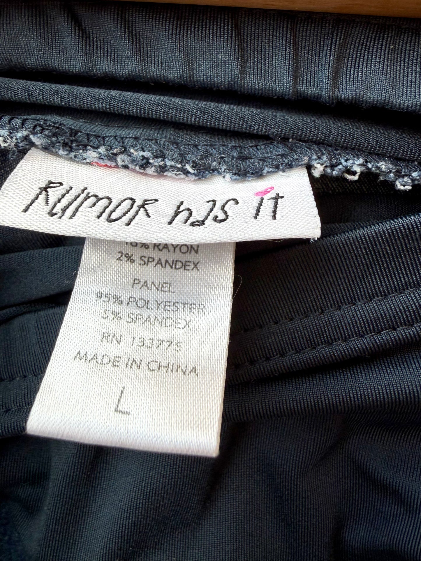 Maternity Chambray Shorts / L
