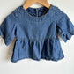 Flowy Chambray Top / 2T