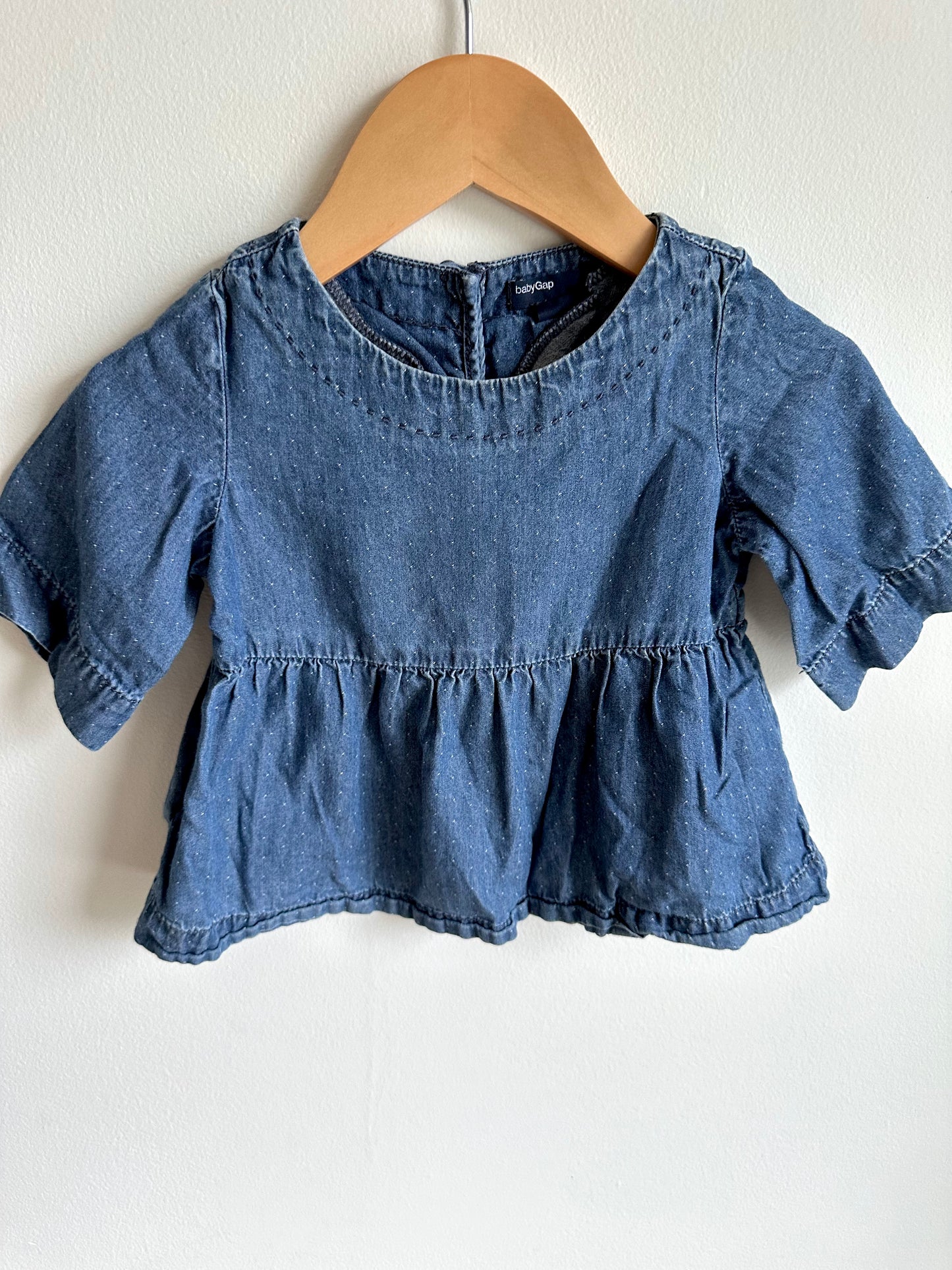 Flowy Chambray Top / 2T