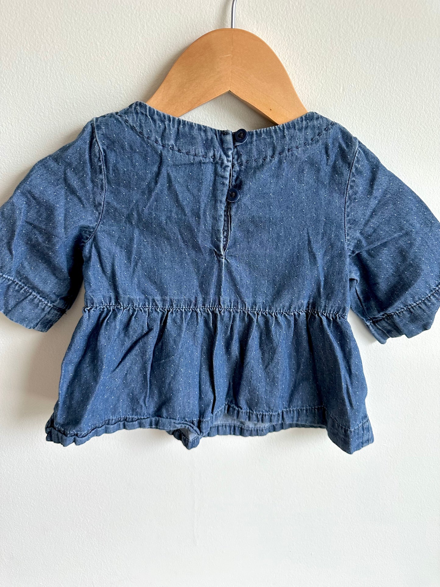 Flowy Chambray Top / 2T