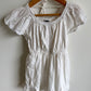 White Dress with Eyelet Details / 4-5 years (xs)