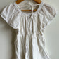 White Dress with Eyelet Details / 4-5 years (xs)