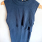 Blue Thick Knit Maternity/Nursing Dress / M