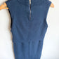 Blue Thick Knit Maternity/Nursing Dress / M