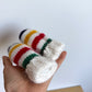 HBC Striped Mittens / 0-12m