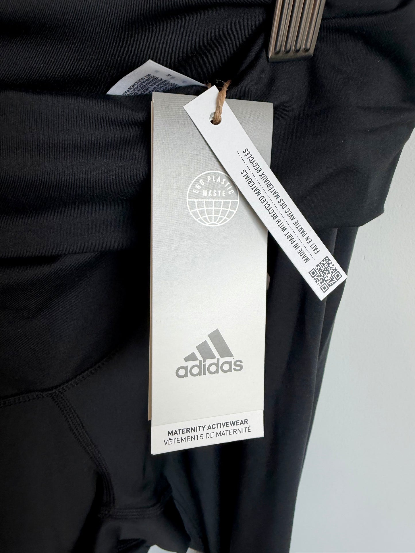 Adidas Black Active Maternity Leggings (With Tags) / M