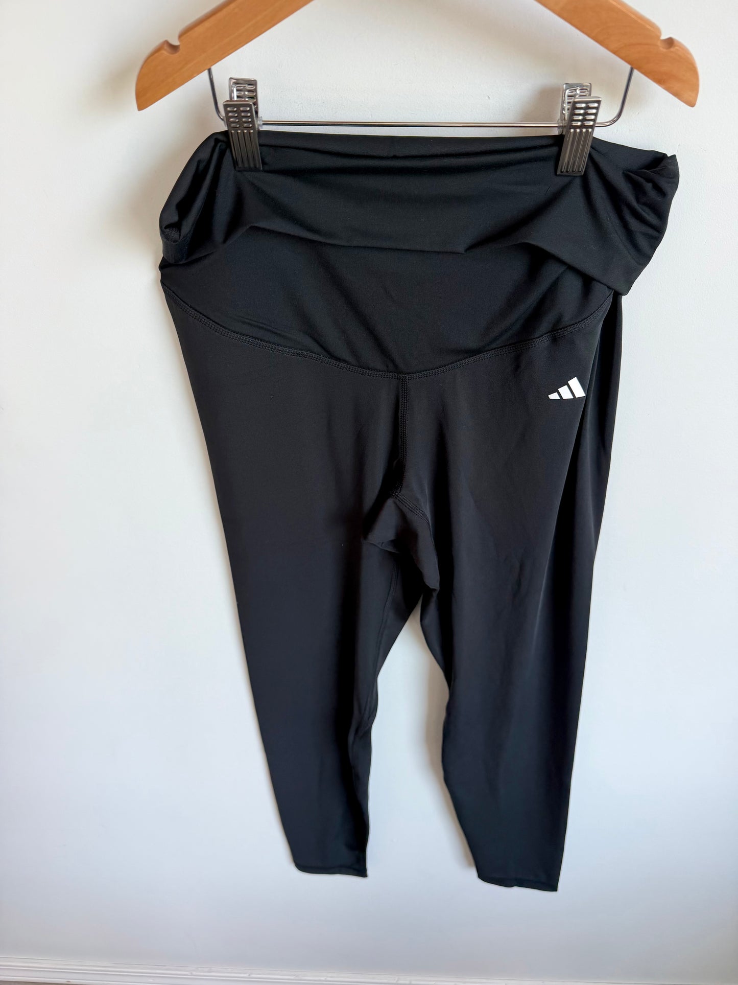 Adidas Black Active Maternity Leggings (With Tags) / M