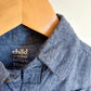 Carter's Denim Button Up T-shirt / 2T