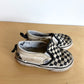 Vans Black Checkered No Lace Slip On Shoes (PLAY) / Size 6 toddler