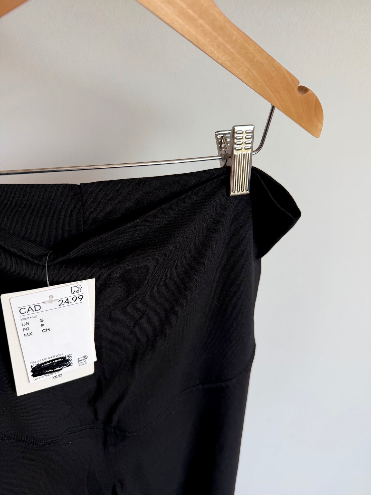 H&M Black Maternity Leggings (With Tags) / S