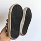 Black Checkered Velcro Shoes / Size 6 toddler