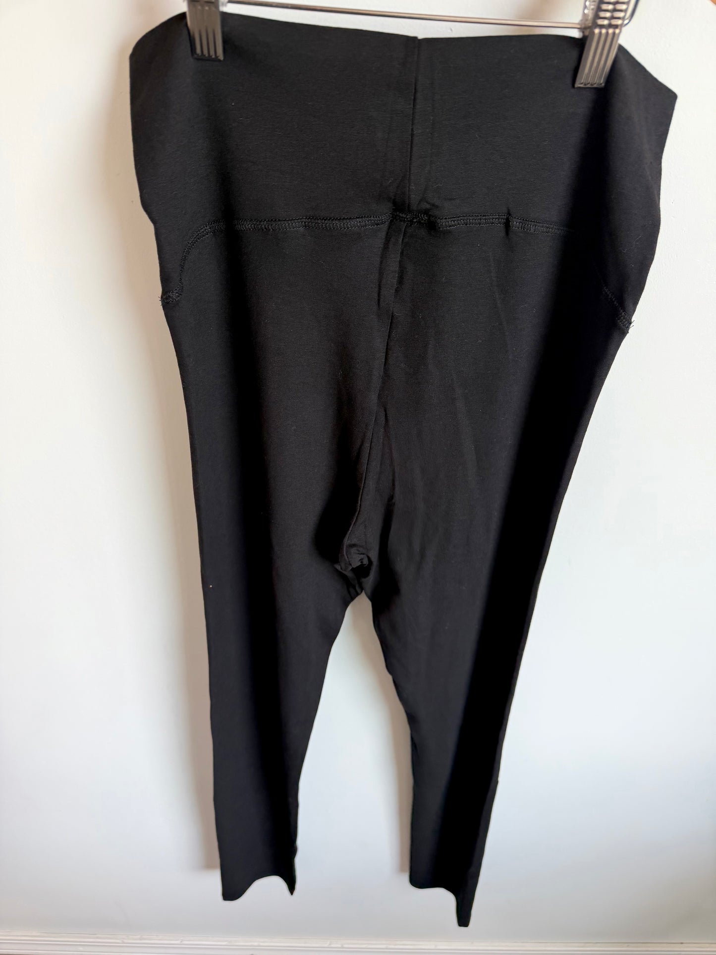 H&M Black Maternity Leggings (With Tags) / S