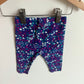 Indigo Floral Leggings / 3-6m