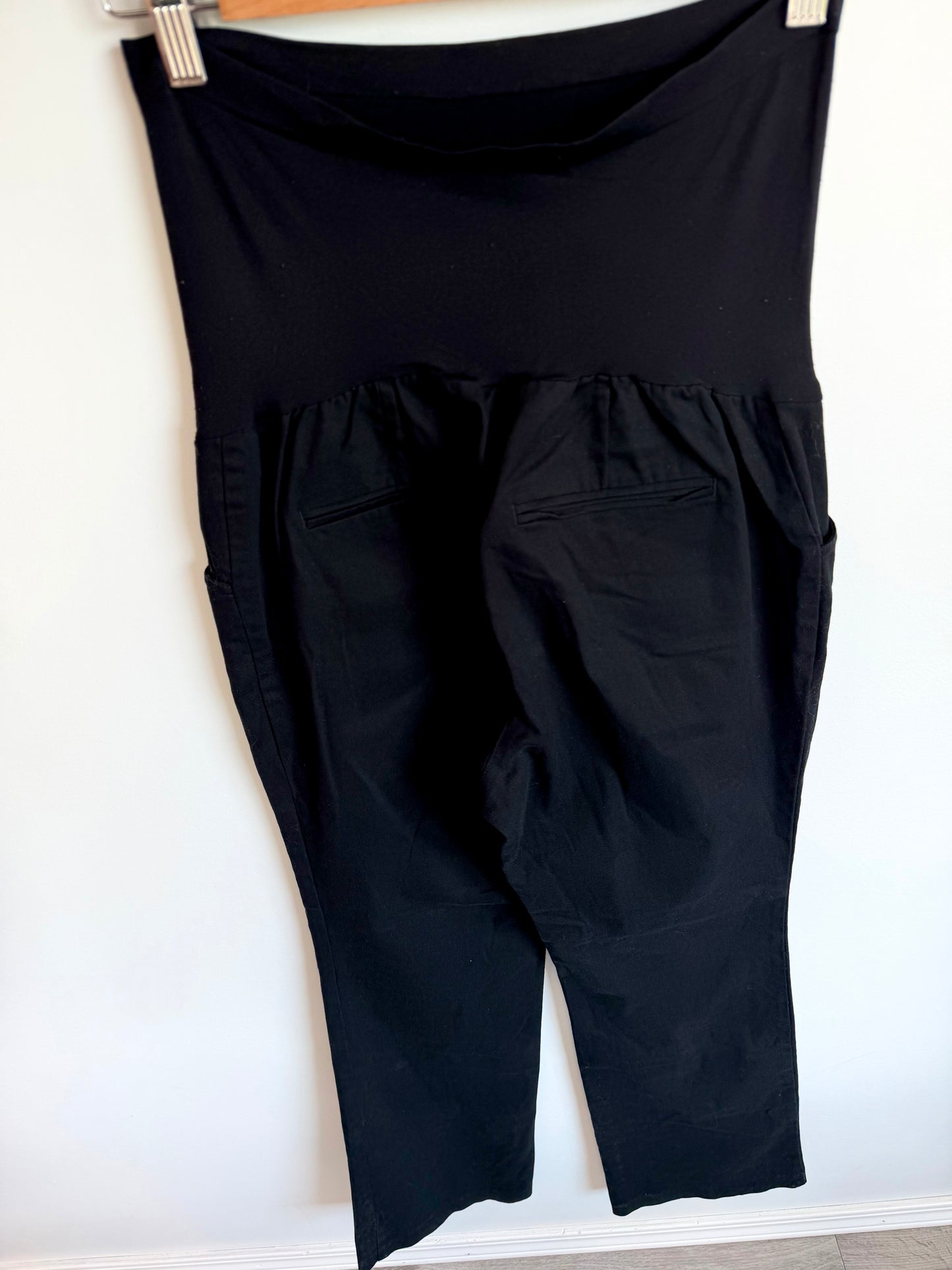 Black Maternity Pants / S-M