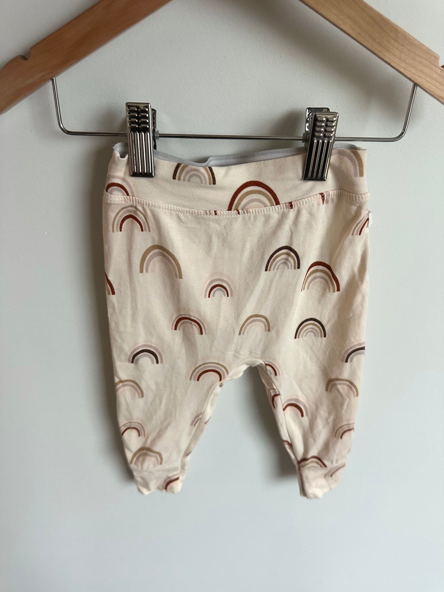 Rainbow Organic Pants / 3-6m