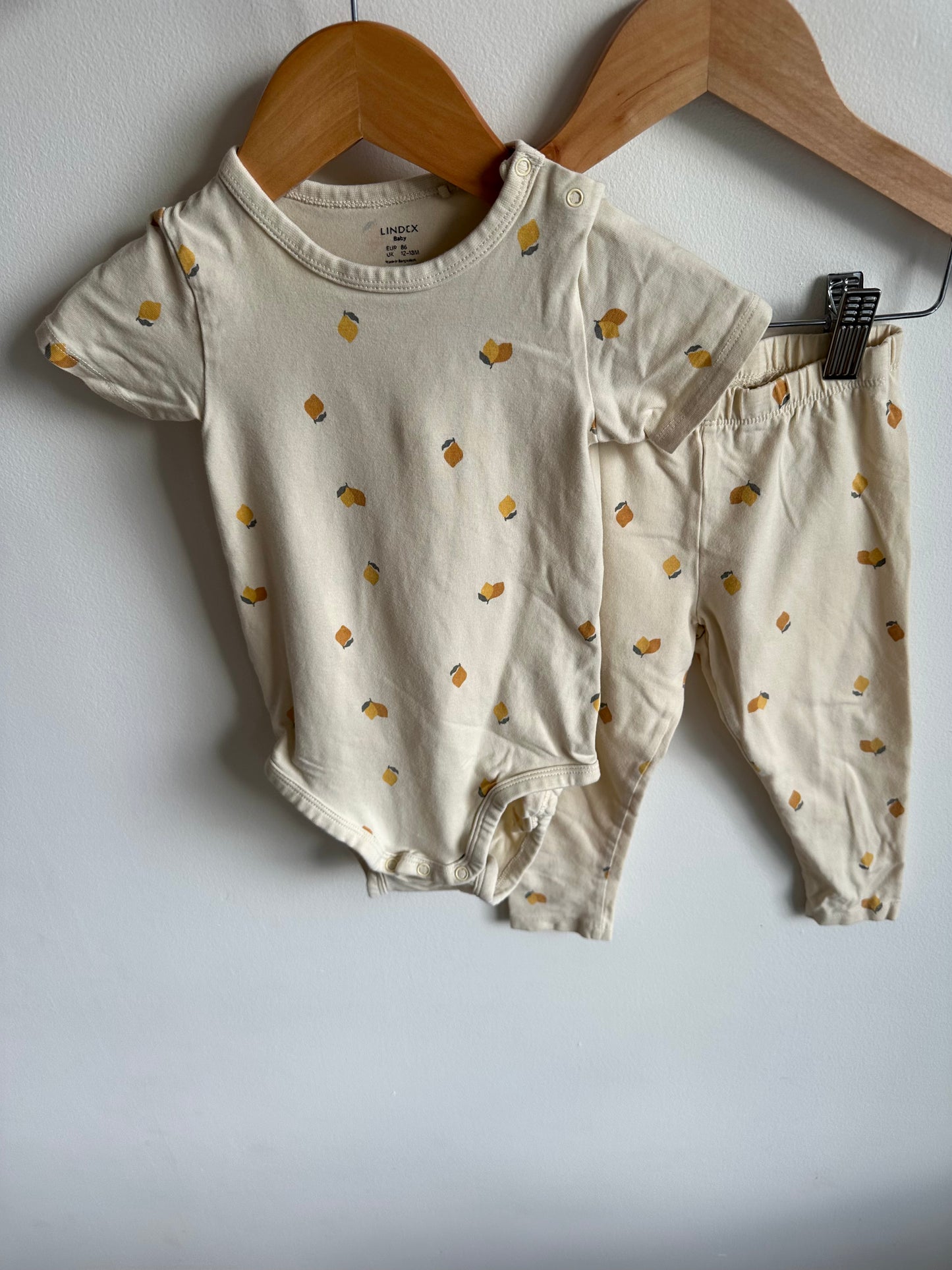 Pear Bodysuit + Pants Set / 12-18m