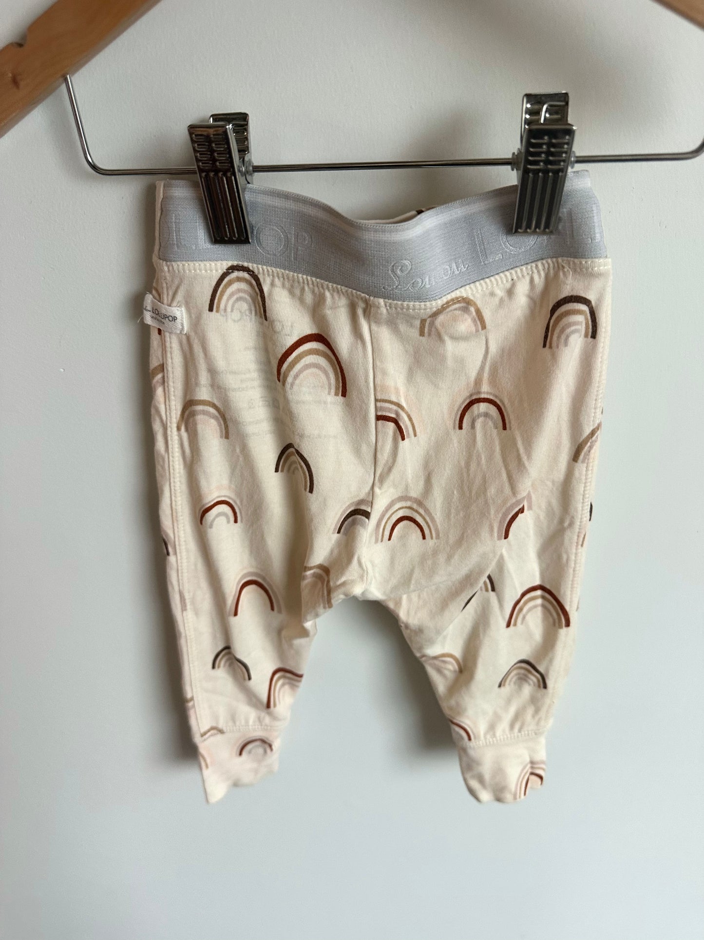 Rainbow Organic Pants / 3-6m