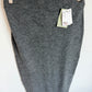 H&M Dark Grey Knit Maternity Skirt (With Tags) / M