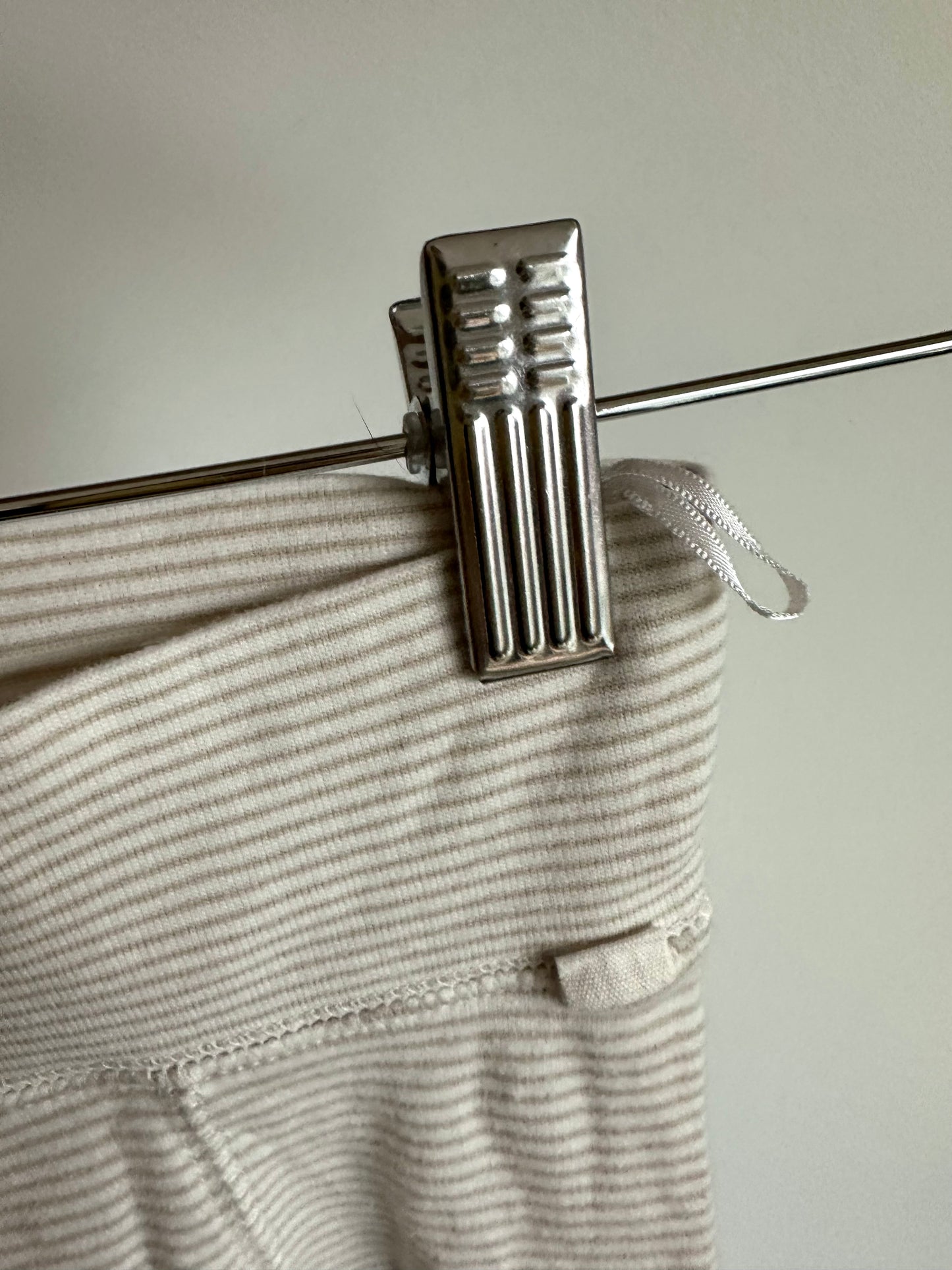 Striped Footed Pants / 0-1m