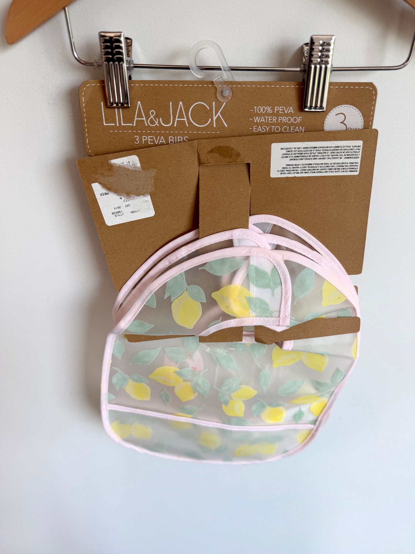 Set of 3 Waterproof Bibs