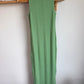 H&M Green Ribbed Viscose Maternity Dress (With Tags) / XS