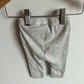 Ribbed Grey Pants / 0-3m