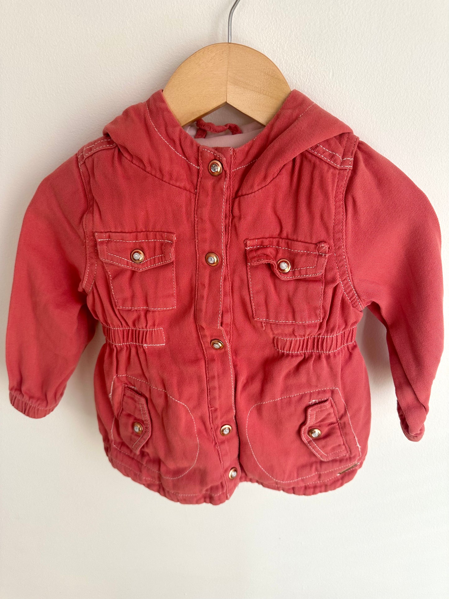 Pink Tarahi Jacket / 12-18m