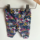 Colorful Flower Navy Pants / 6m