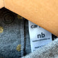 Newborn Grey + Gold Dress / 0m