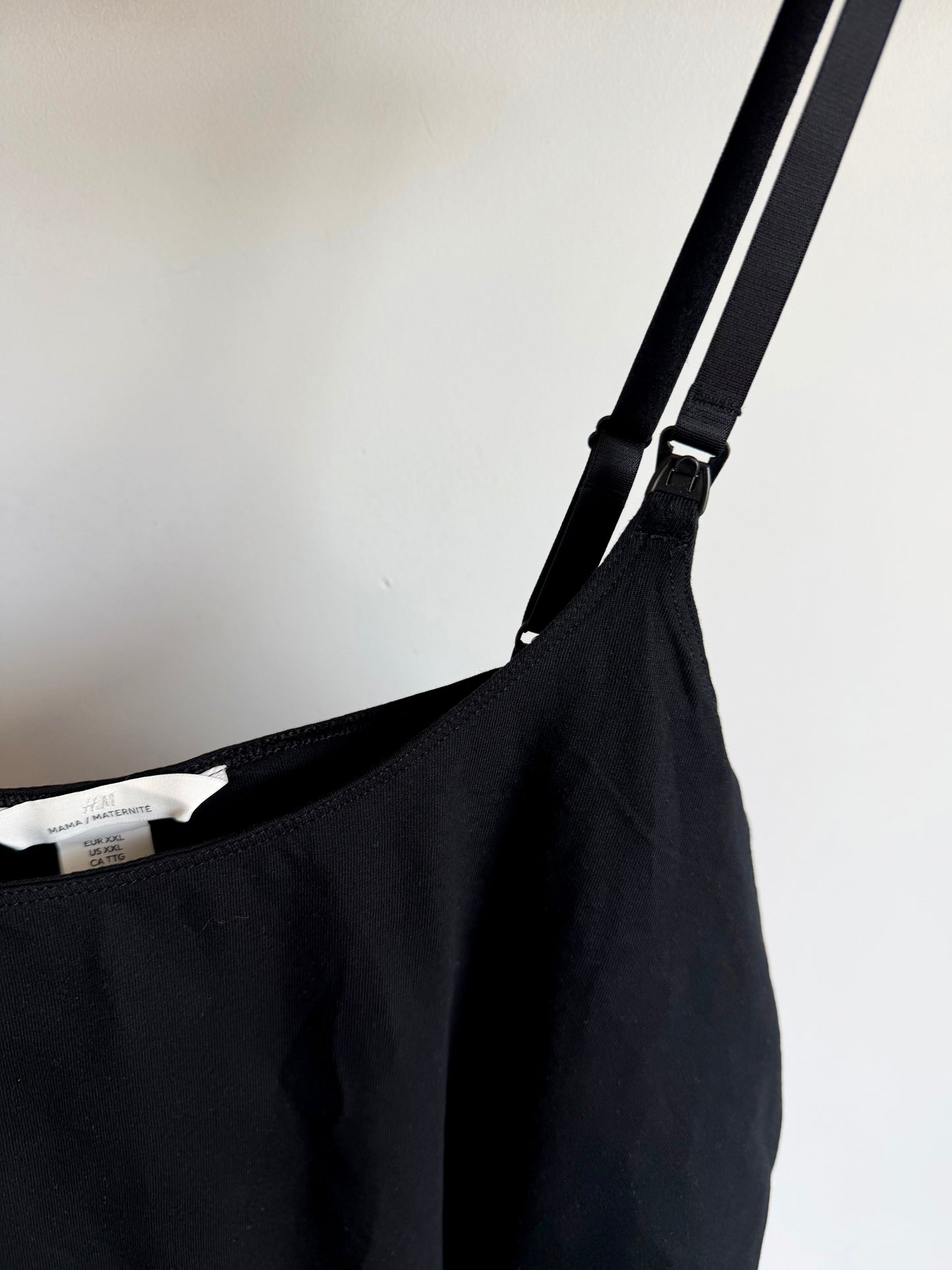 H&M Black Nursing Tank (With Tags) / XXL