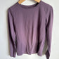 Purple Long Sleeve Top / 8-10 years