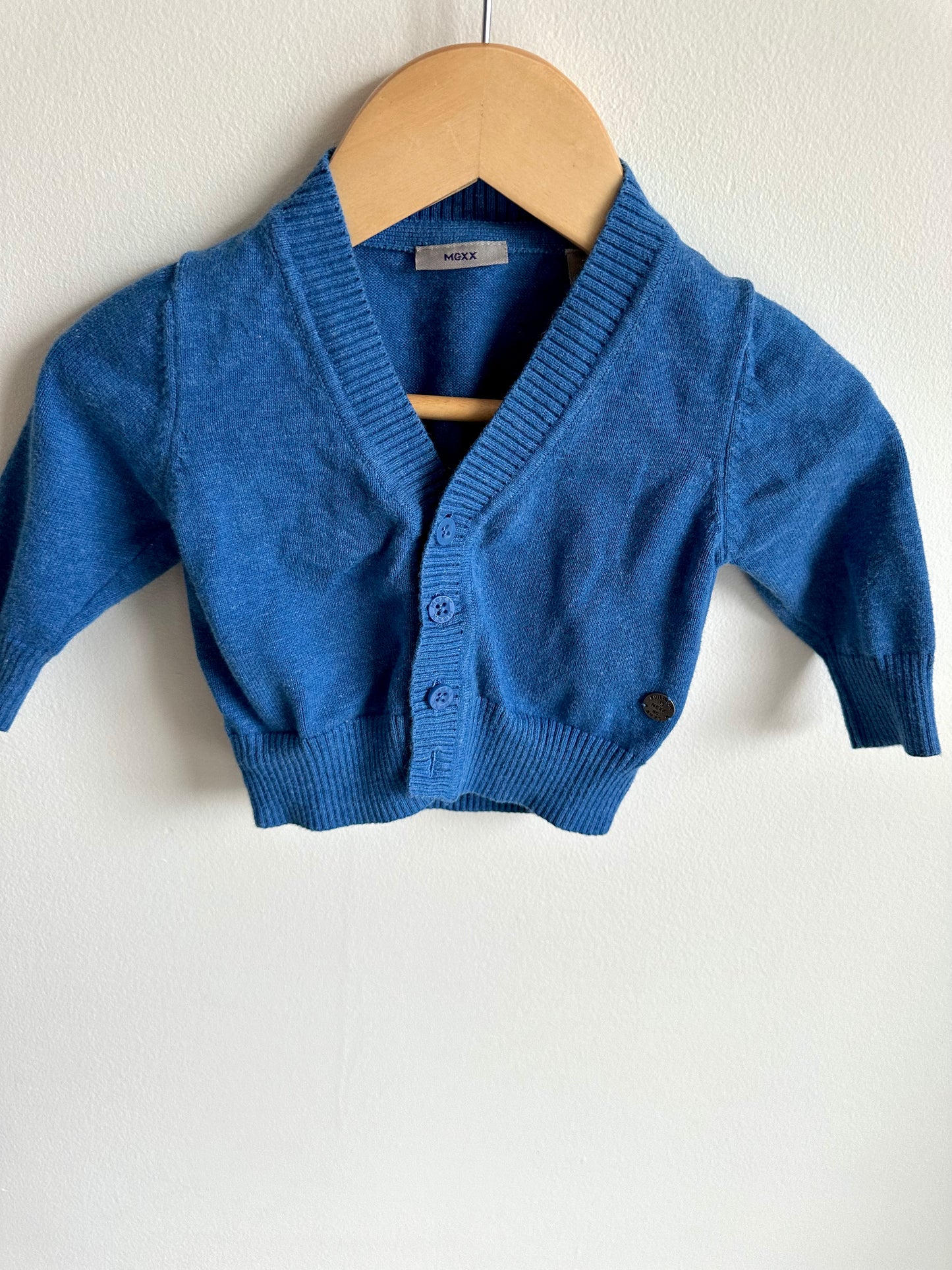 Mexx Royal Blue Cardigan / 6-9m