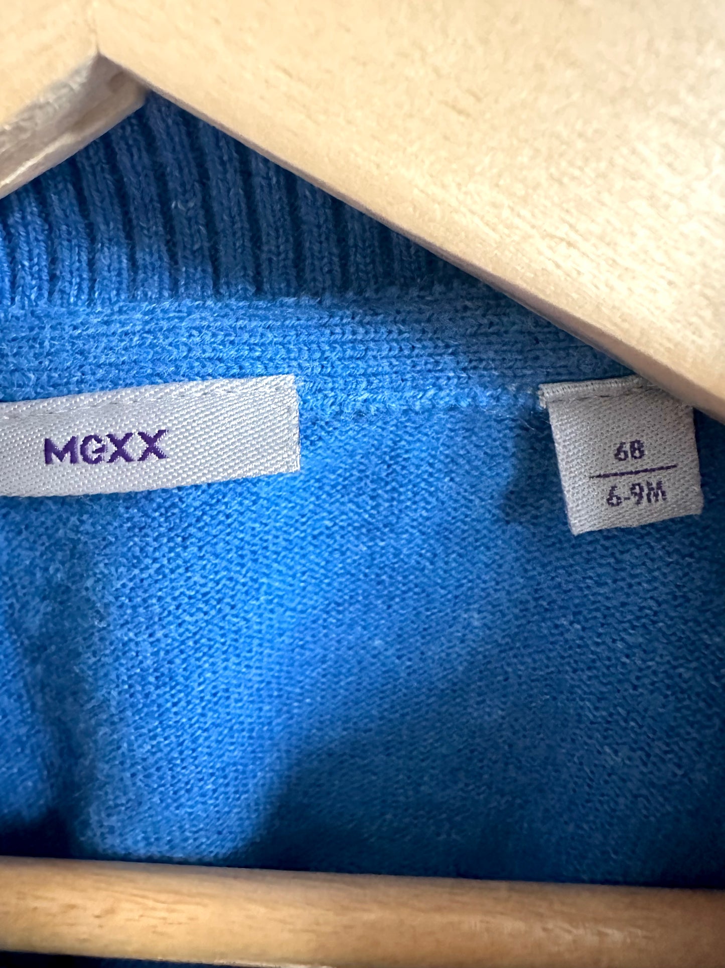 Mexx Royal Blue Cardigan / 6-9m