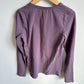 Purple Long Sleeve Top / 8-10 years