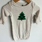Christmas Tree Long Sleeve Gown / 0-6m