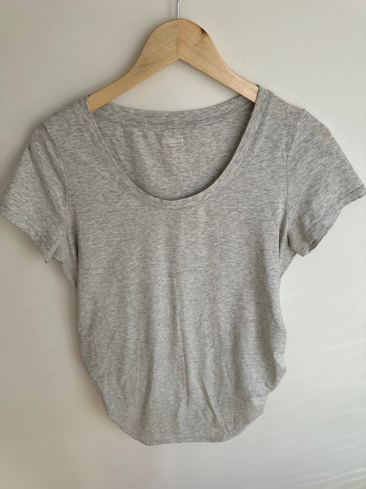 Grey Maternity T-shirt / L