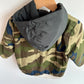 Camo Hooded Light Jacket / 3T