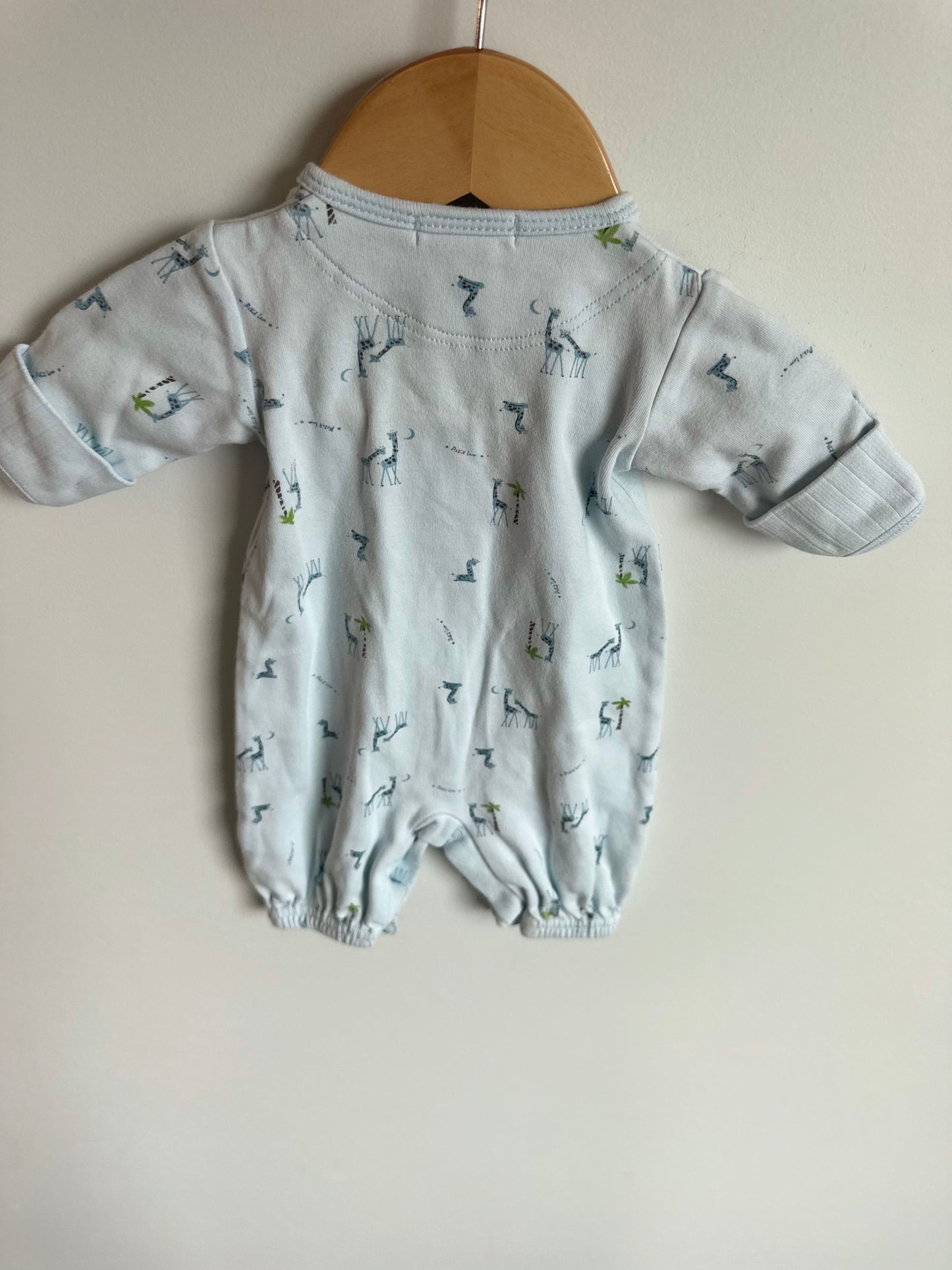 Blue Giraffe Sleeper / Preemie