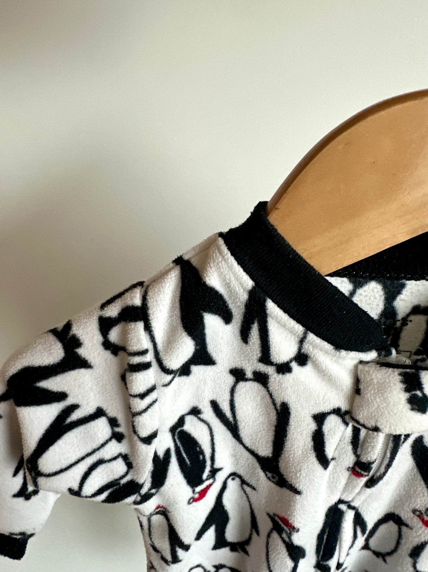 Penguin Fleece Sleeper / 6m