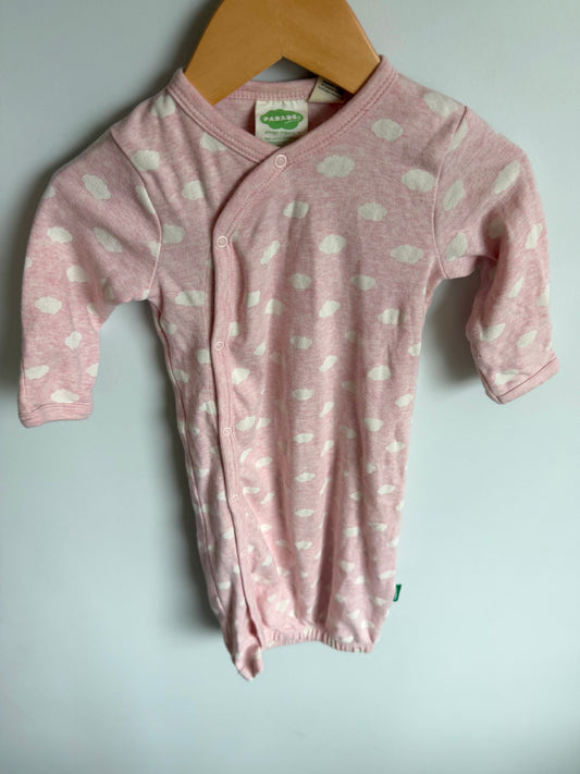 Parade Organics Pink Polkadot Sleep Gown / 3-6m