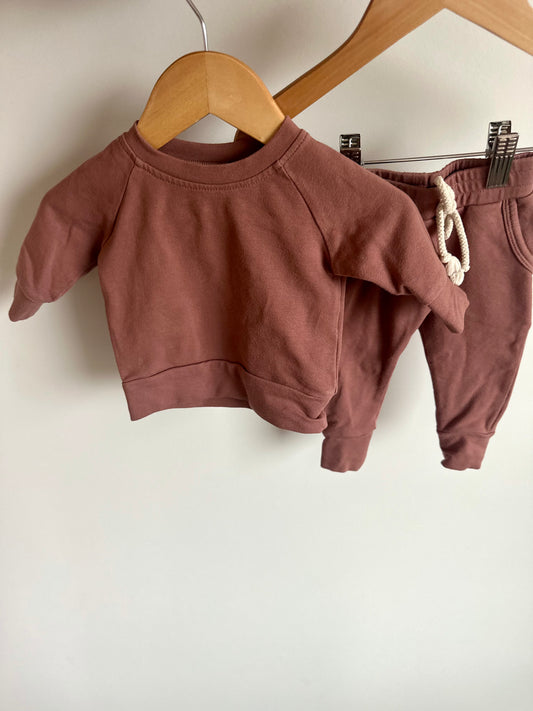 Mebie Baby Rouge Sweater + Pants Set / 3-6m