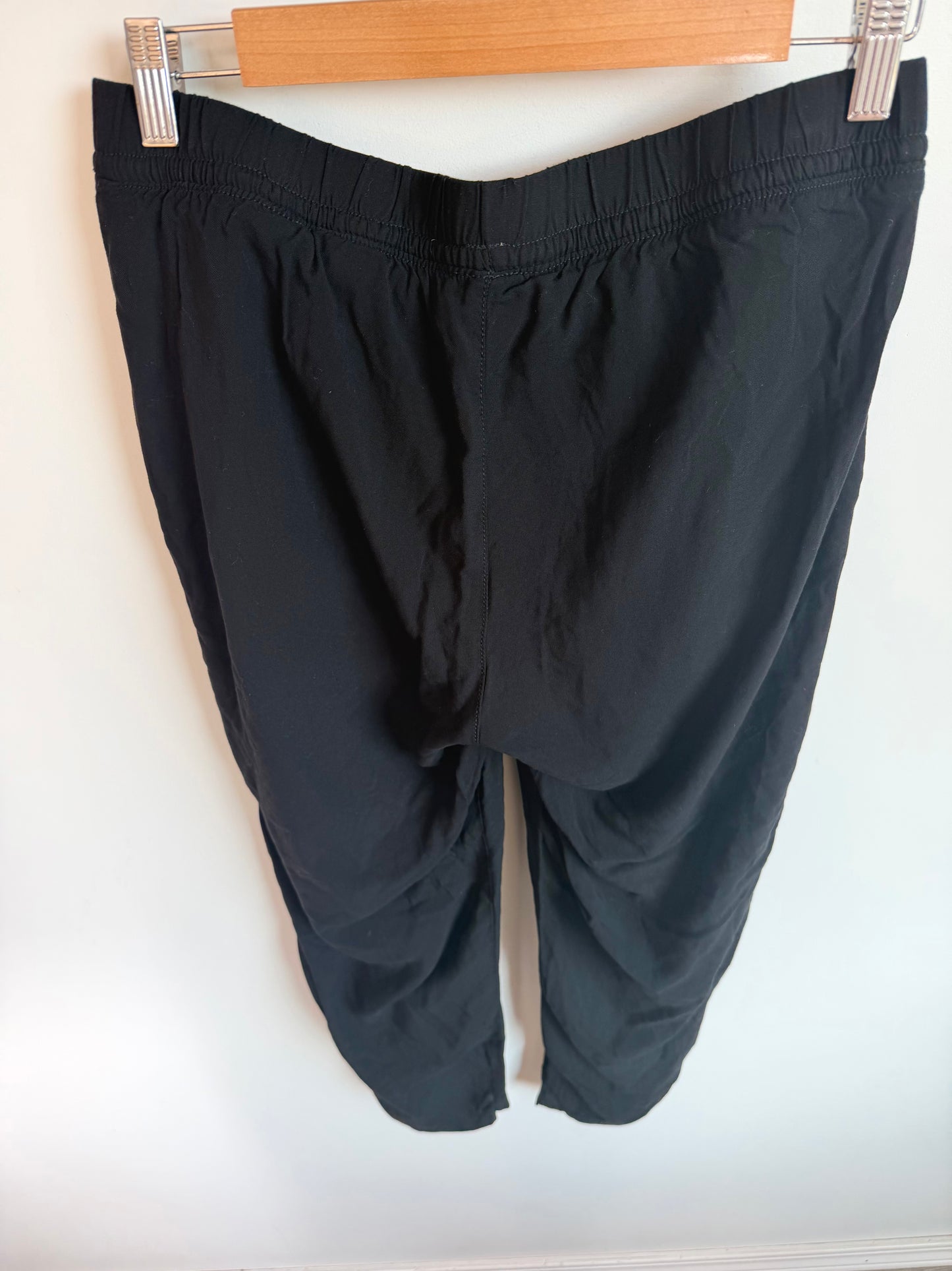 H&M Black Lounge Maternity Pants / Small
