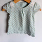 Teal + Gold Dotted Dress / 12-18m