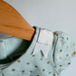 Teal + Gold Dotted Dress / 12-18m