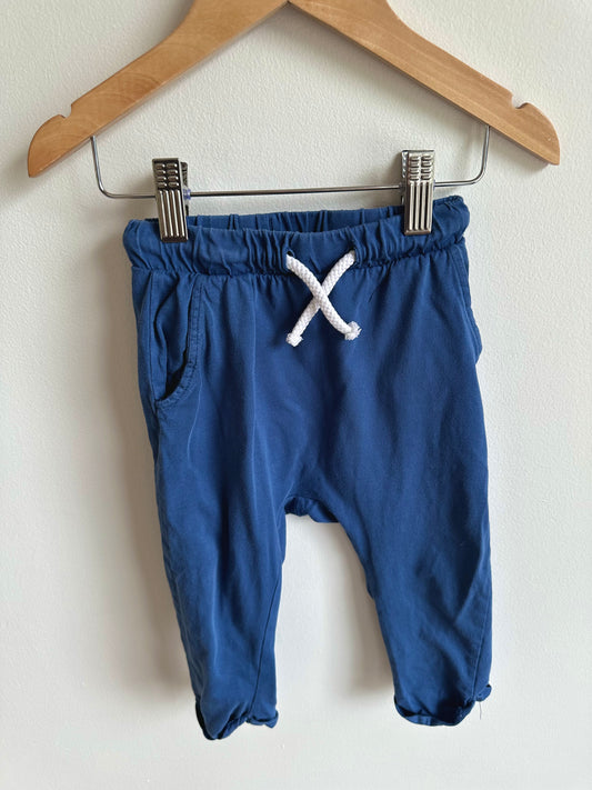 H&M Blue Jogger Pants / 12-18m