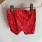 Pink Floral Biker Shorts / 2T