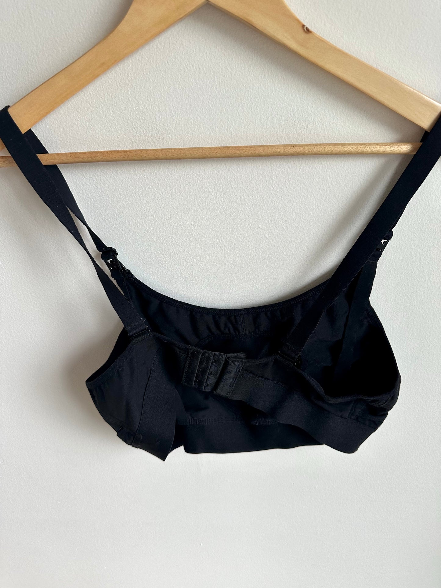 Black Nursing Bra / M