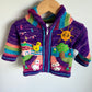 Made in Peru Purple Embroidered Sweater / 12m?