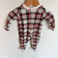 Tartan 2 Way Zipper Sleeper / 0-3m