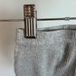 Zara Grey Rib Footed Pants / 0-1m